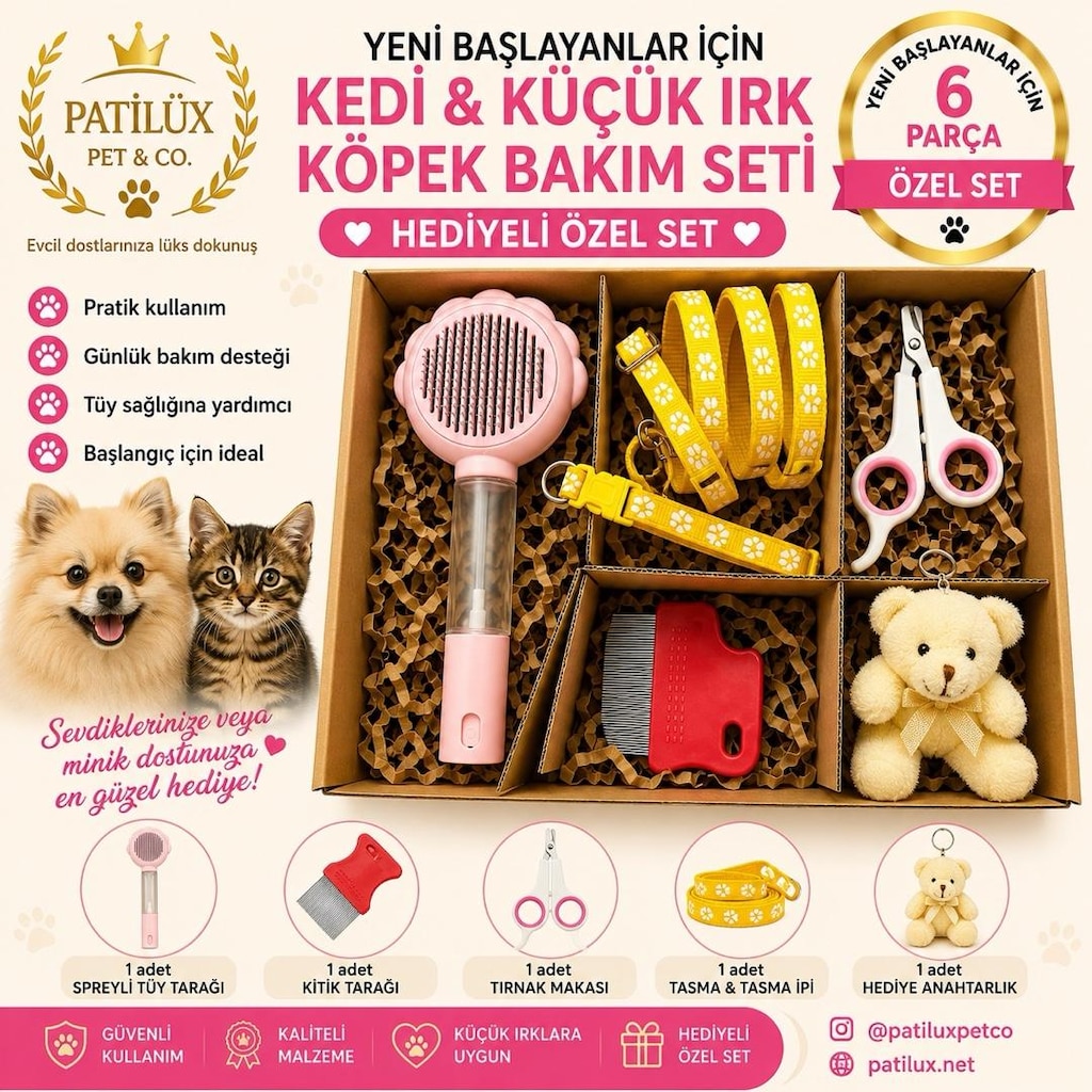 Kedi ve Küçük ırk köpek başlangıç Seti - 4