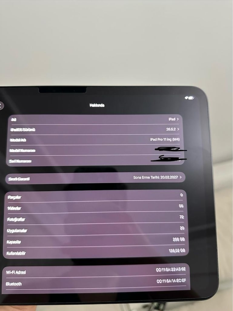 İpad pro m4 7.nesil 11 inç 256 gb takas düşünülür - 9