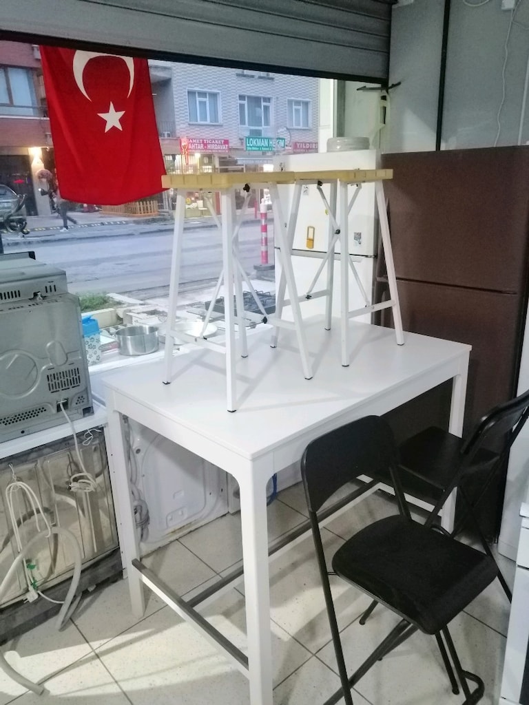 İkea bar masa sandalye takımı - 3