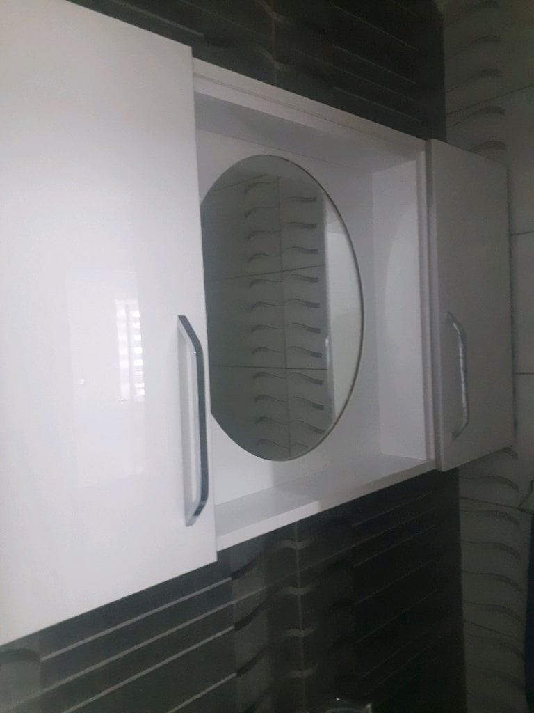 lavabo, banyo dolap, lavabo ve altı 4 parça - 12