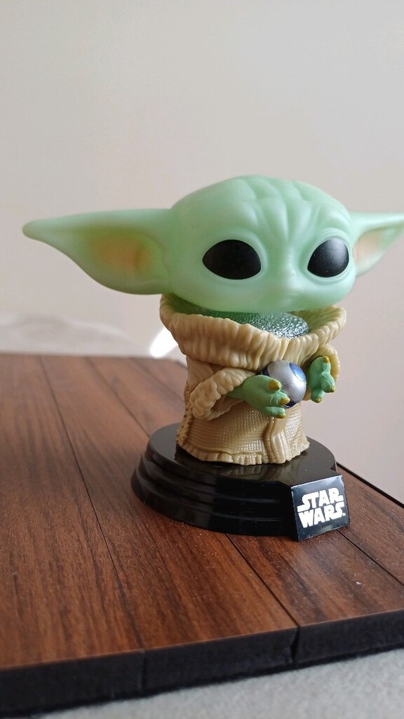 Grogu ( baby yoda ) funko pop figür