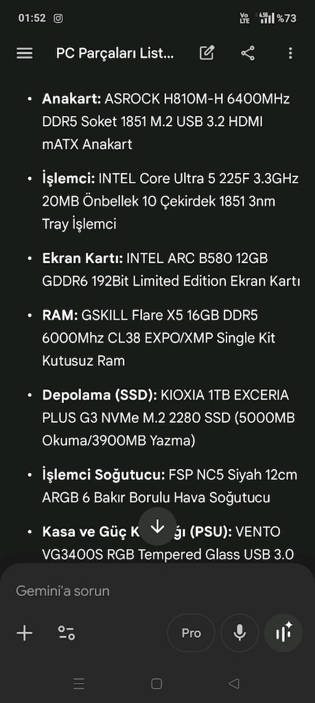 20 ay garantili 2k monitörlü 4060ti full sistem ddr5li daha 4 aylık - 3