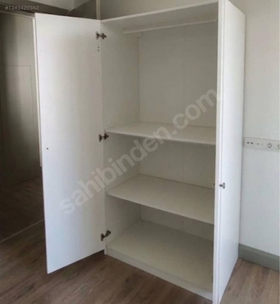 Satılık Beyaz Renk 2 Kapaklı Dolap - 2
