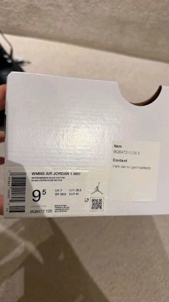 Nike Air Jordan 1 Mid Sneaker Unisex - 6