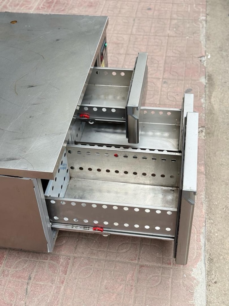 çekmeceli tezgah altı dolap set altı tezgah altı dolap çekmeceli soğut - 12