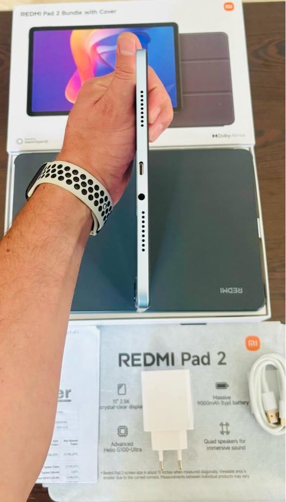 REDMİ PAD 2 SIFIR GİBİ 4 AYLIK 256/8+8 - 6