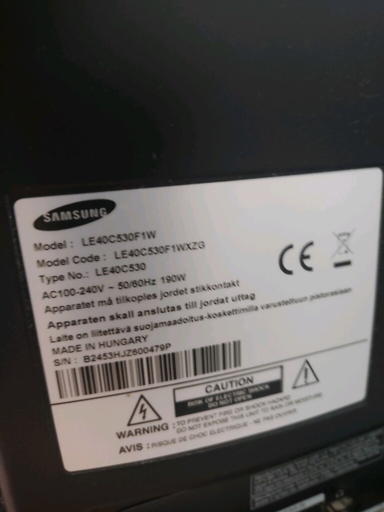 Samsung Tv - 5