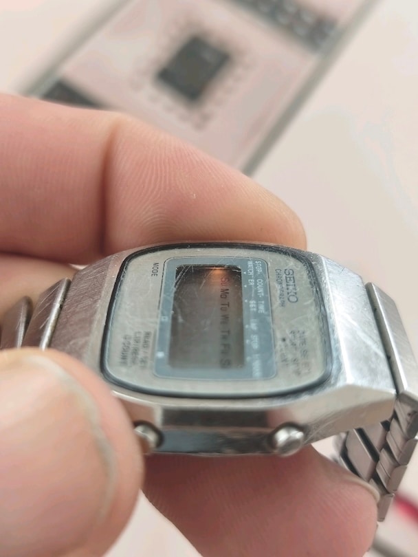 Seiko dijital kol saati - 5