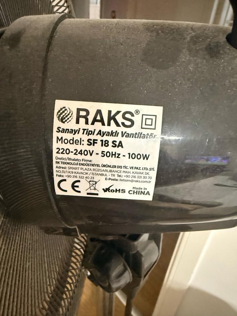 raks sanayi tipi vantilatör - 3