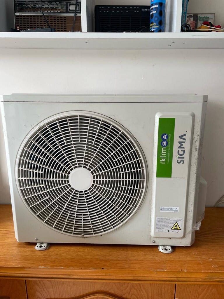 içi dışı tertemiz sadece 1 kere kullanıldı 18.000 btu Sigma inverter - 2