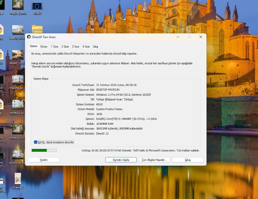 RTX 5070 + i5-14600KF Oyuncu Bilgisayarı ve LG 144Hz Monitör - 5
