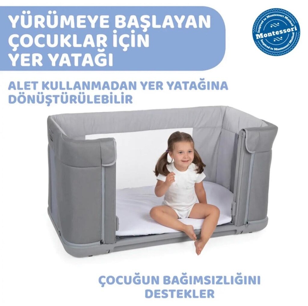Chicco Next2Me Forever | 3’ü 1 Arada | Çok Temiz | 4 Yaşa Kadar - 7