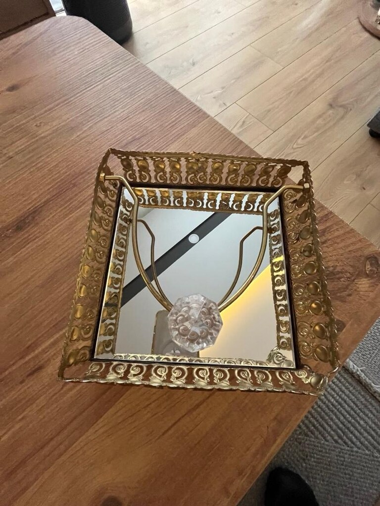 kristal başlı peçetelik aynalı - 2