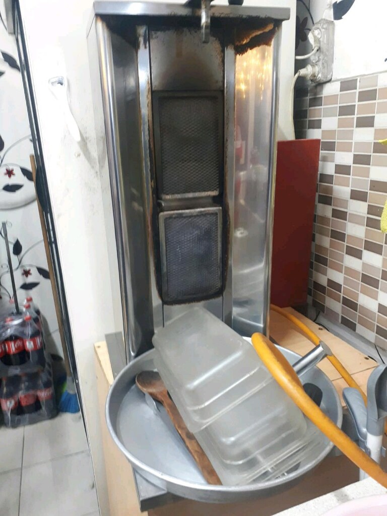 ACİL SATILIK TAM TAKIM 2 RADYANLI DÖNER OCAĞI SETİ + 2 ADET 12 KG TÜP - 4