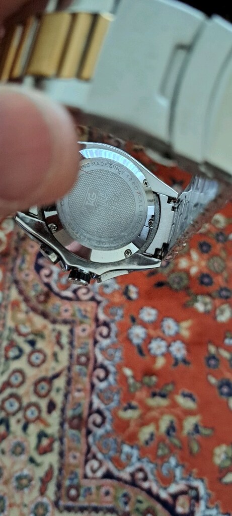 sıfır TAGHEUER CARRERA pilli kronografli çelik kasa çelik kordonlu saa - 2