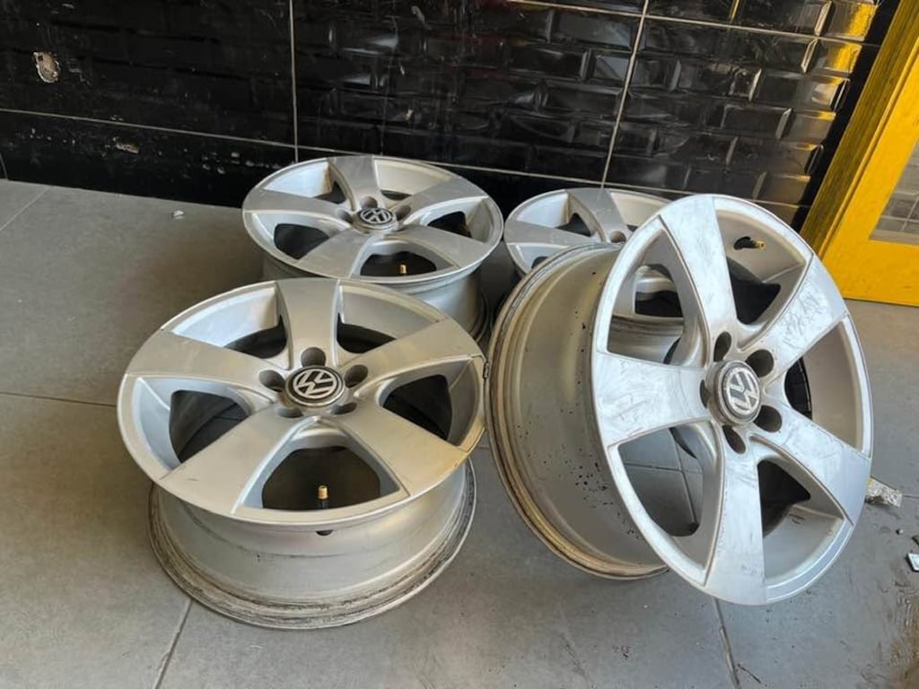 15 JANT 5X100 VW POLO BORA SEAT İBİZA FİAT EGEA SIFIR GİBİ TAKIM - 2