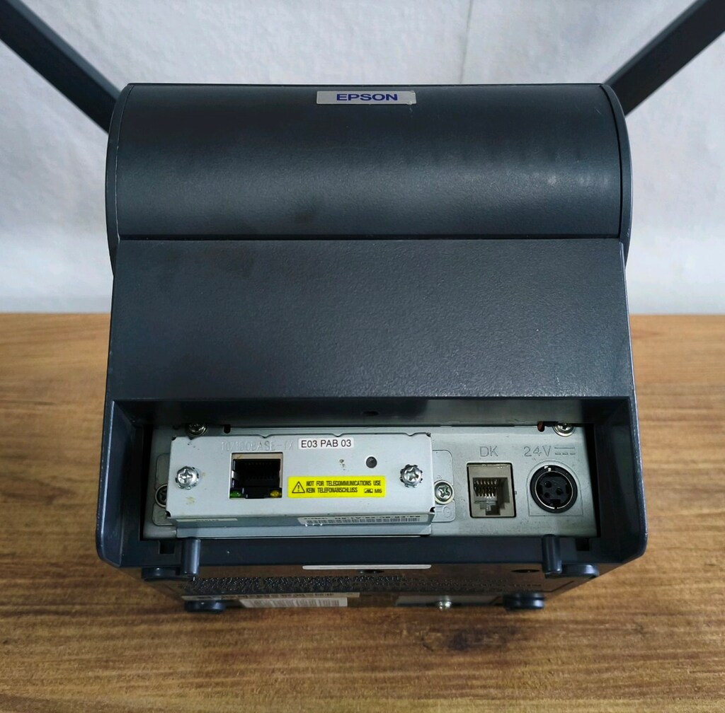 EPSON TM-T88IV TERMAL ADİSYON FİŞ YAZICI POS MARKET RESTORAN BARKOD - 4