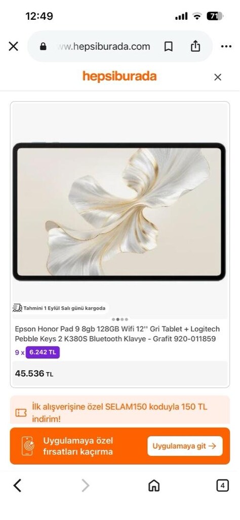 HONOR PAD9 TABLET - 3