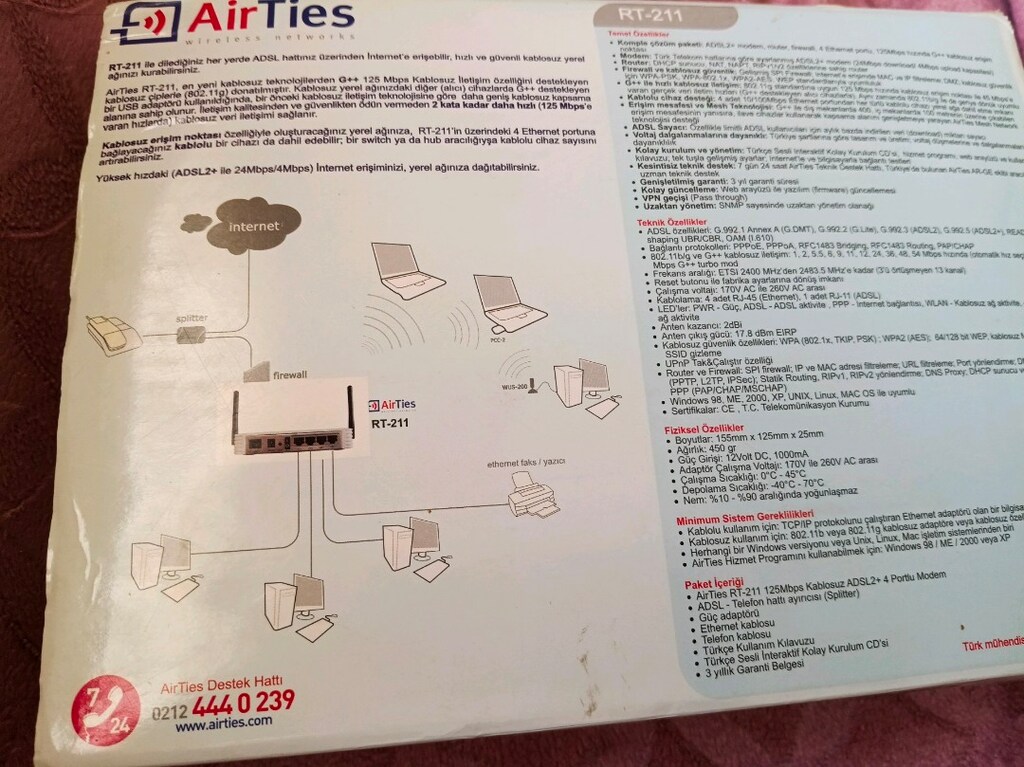airties marka kablosuz modem - 4