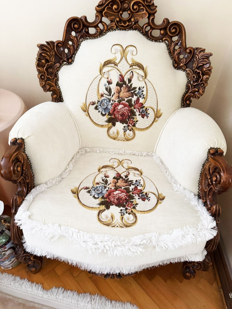 Barok Özel Masif El İşçiliği Komp Klasik Salon & Yemek Odası Tk - 2