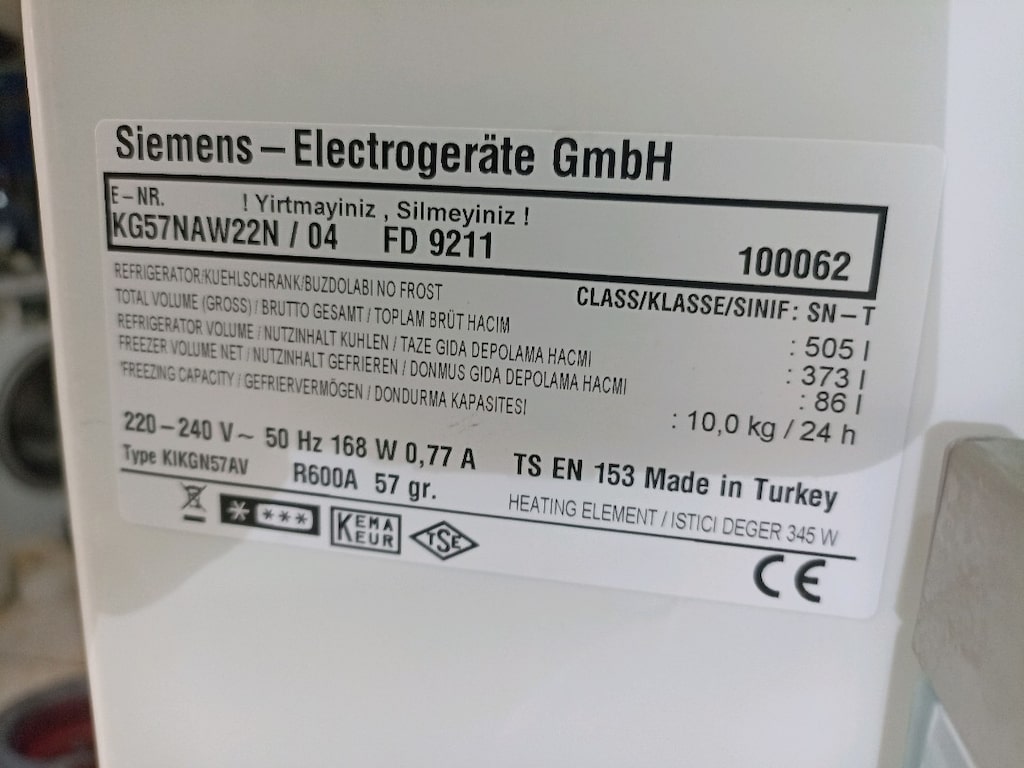 Siemens No Frost Buzdolabı - 9