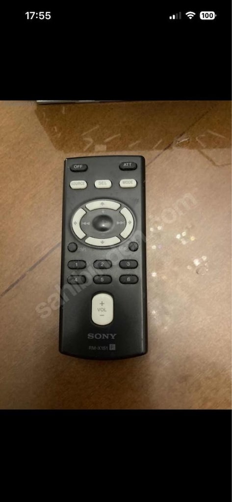 Sony cd-aux radyo çalar kumandalı - 2