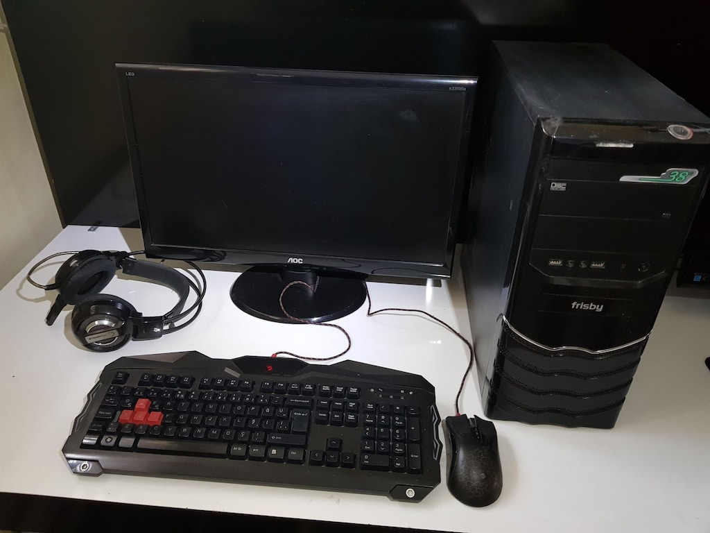 TEMİZ HAZIR SET GTX 1050 Ti 16 GB RAM / AOC Monitörlü Masaüstü - 3