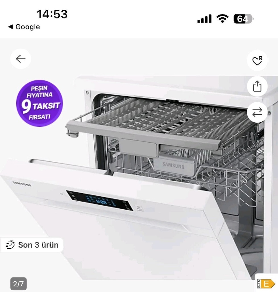 Samsung Bulaşık Makinesi - 3