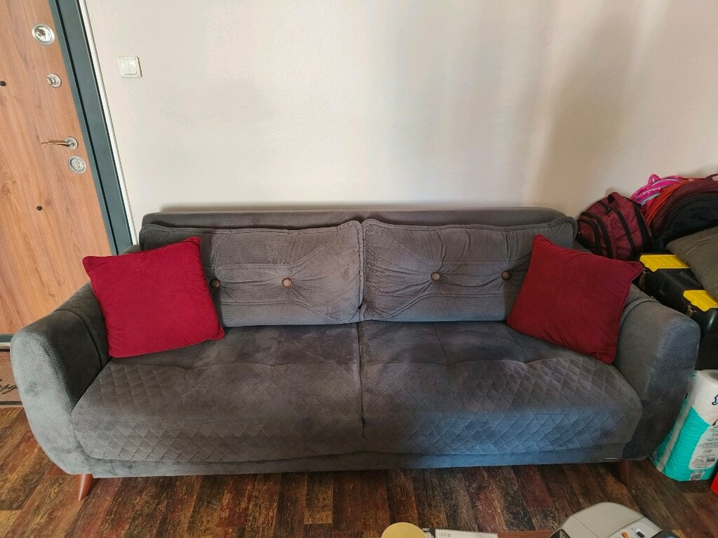 Modalife üçlü çekyat koltuk çok temiz - 2