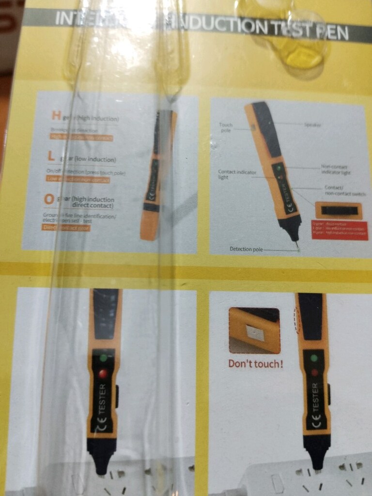 YENİ PAKETİNDE SESLİ AKİM TEST ALETİ - 7