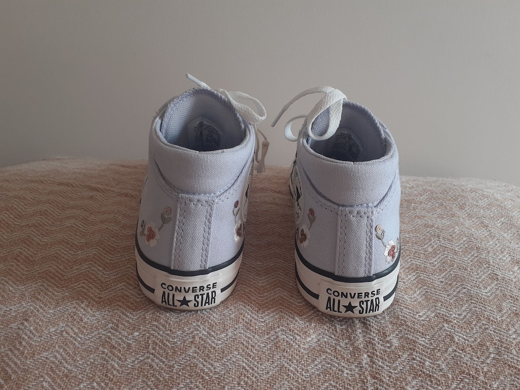 Çiçekli Converse 36,5 numara - 3