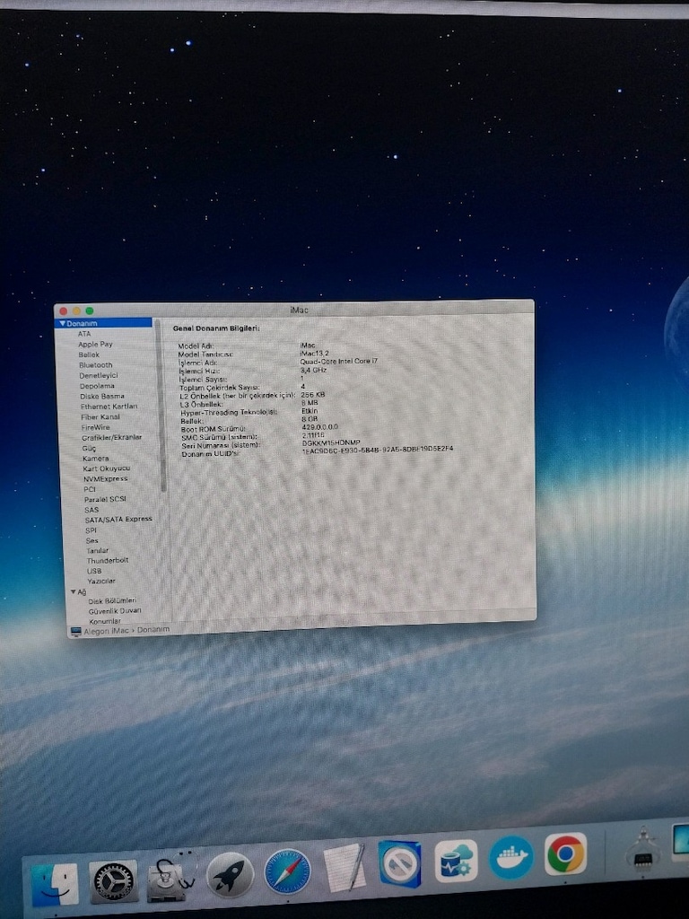 Apple iMac 27'' Late | Intel i7 | 8 GB RAM | 1 TB | Temiz