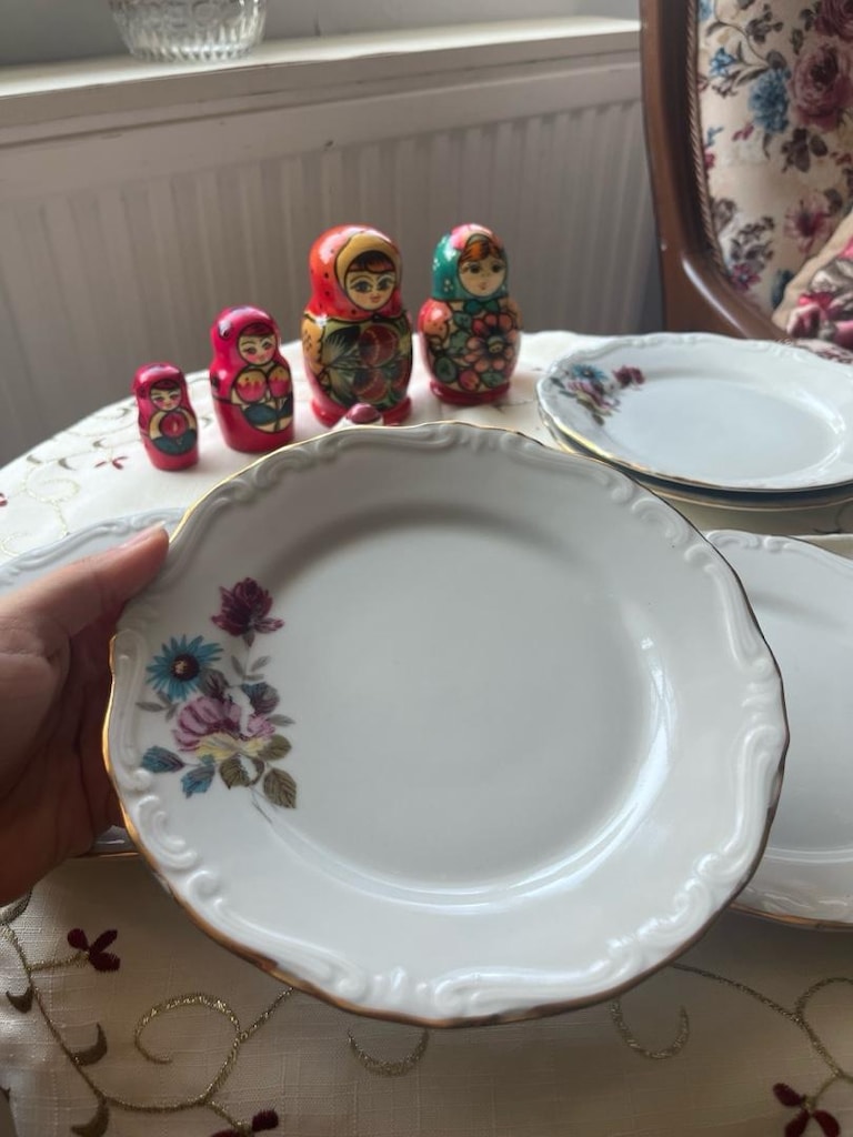 istanbul Porselen Pasta Tabağı