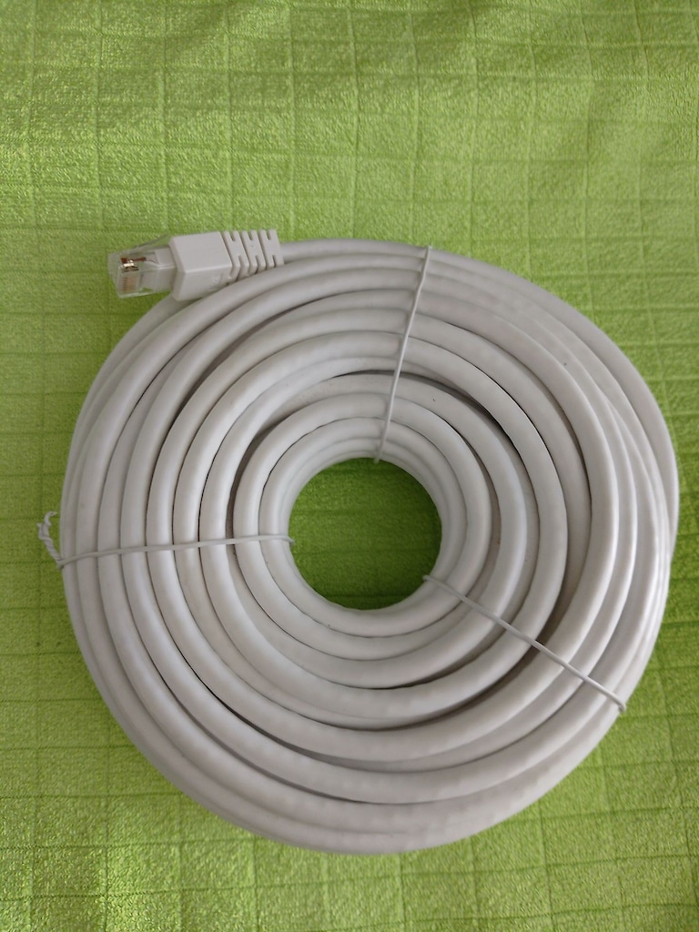 208 20 METRE ORJİNAL CAT 6 (KET ) ETHERNET İNTERNET KABLO 1000 TL.208 - 2