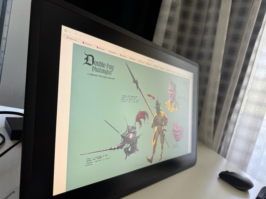 Wacom Cintiq 22 DTK-2260 ( Stand Dahil ) - 2