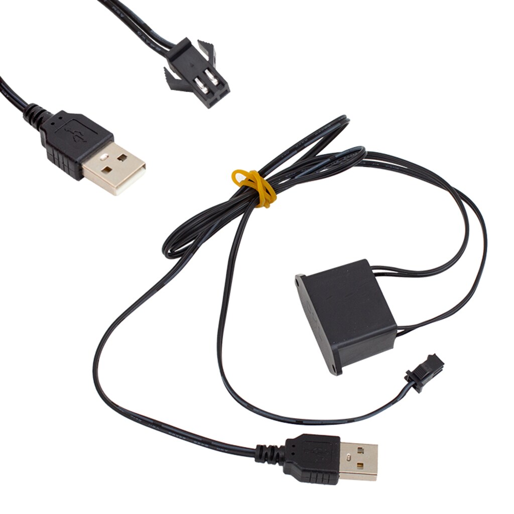 PM-6081 NEON SARI 5 METRE İP AYDINLATMA (5 VOLT USB ADAPTÖRLÜ) - 2