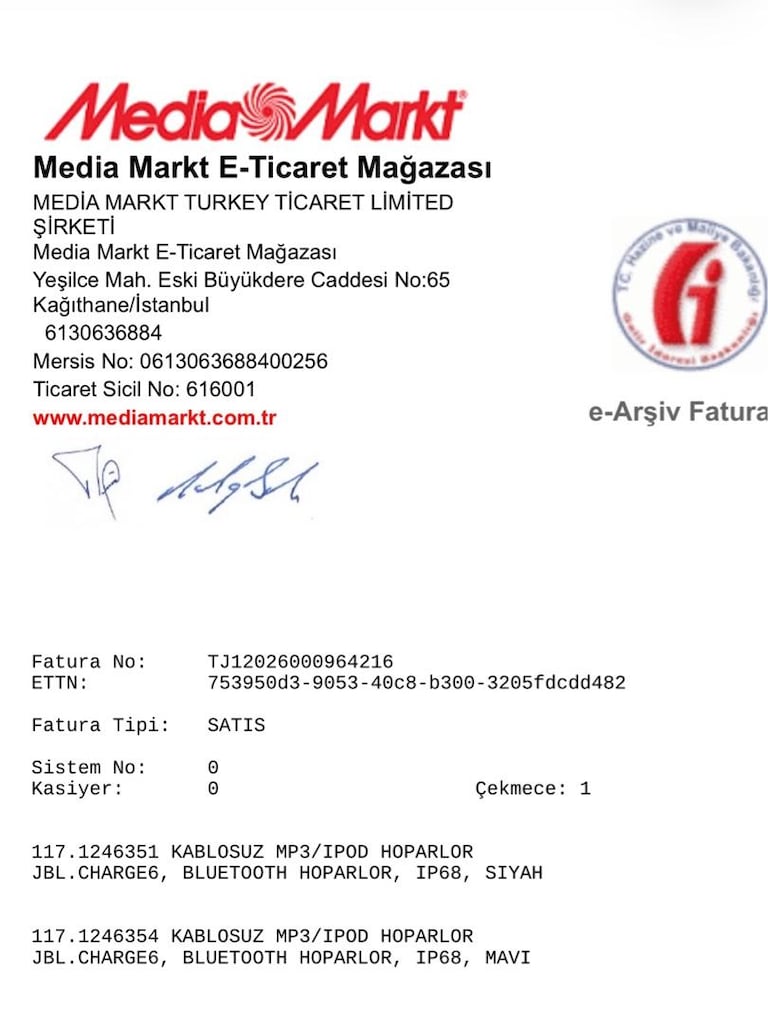 SIFIR JELATİNLİ JBL CHARGE 6 LACİVERT 24 AY GARANTİ (MEDİAMARKT) - 3