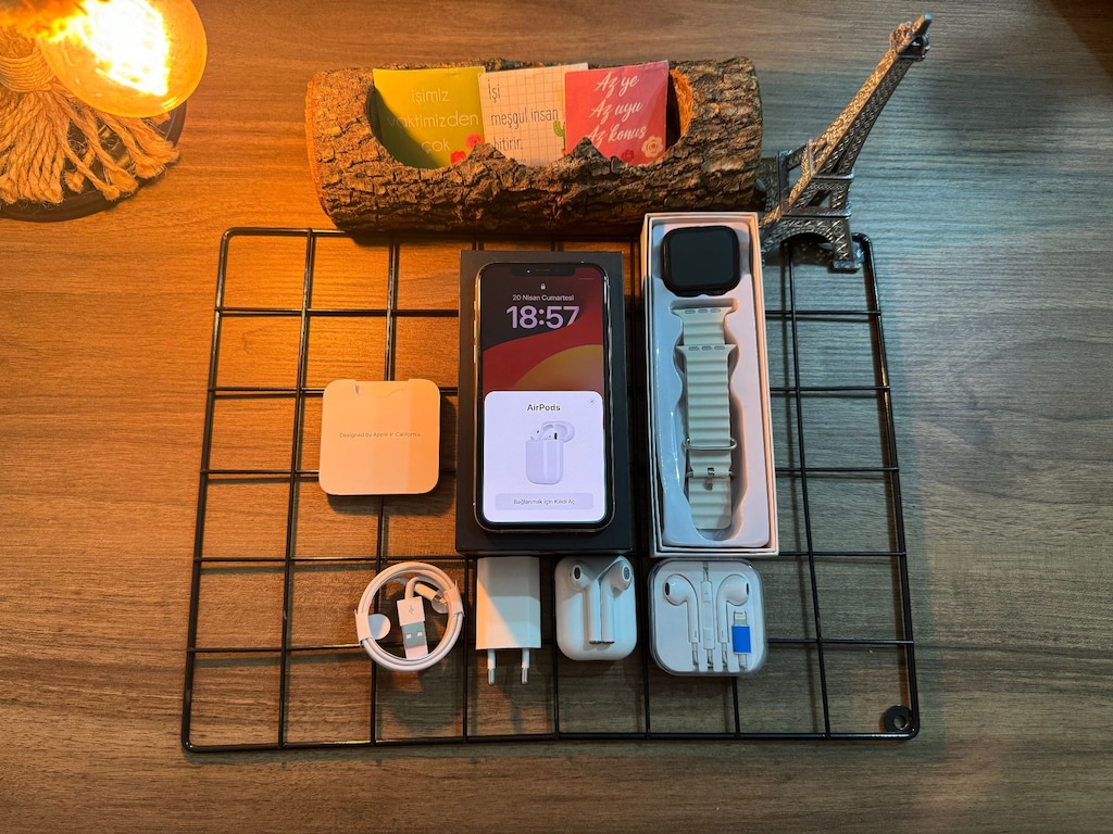 FULL AKSESUARLI 256 GB İPHONE 11 PRO WHİTE - 3