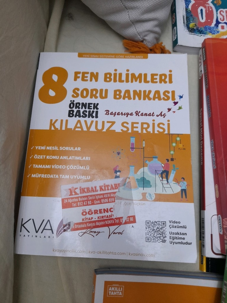 sinan kuzucu okyanus fenomen yayınları 8.sınıf test kitapları - 3
