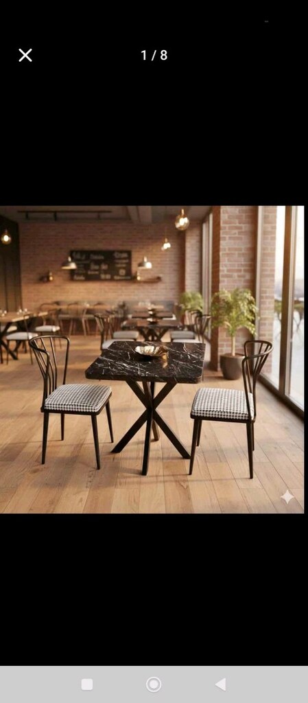 cafe masa sandalye - 2