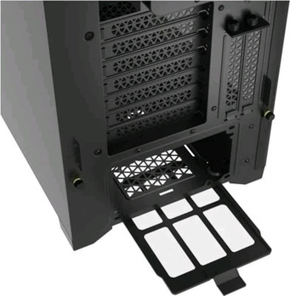 Corsair 5000D iCUE Airflow RGB Tempered Glass Black USB 3.2 ATX Mid - 5
