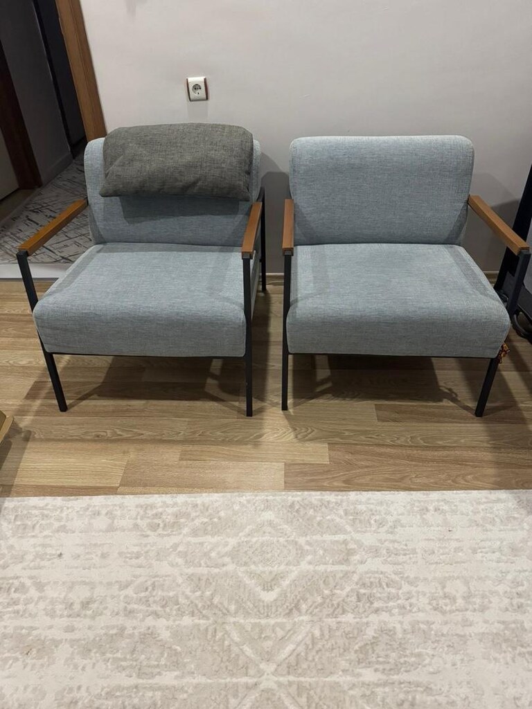 vivense koltuk takımı 2 adet üçlü 2 adet tekli - 7