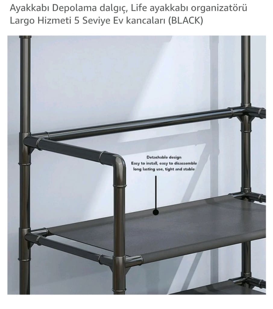 Ayakkabı Depolama Dalgıç, Ayakkabı Organizetörü - 3