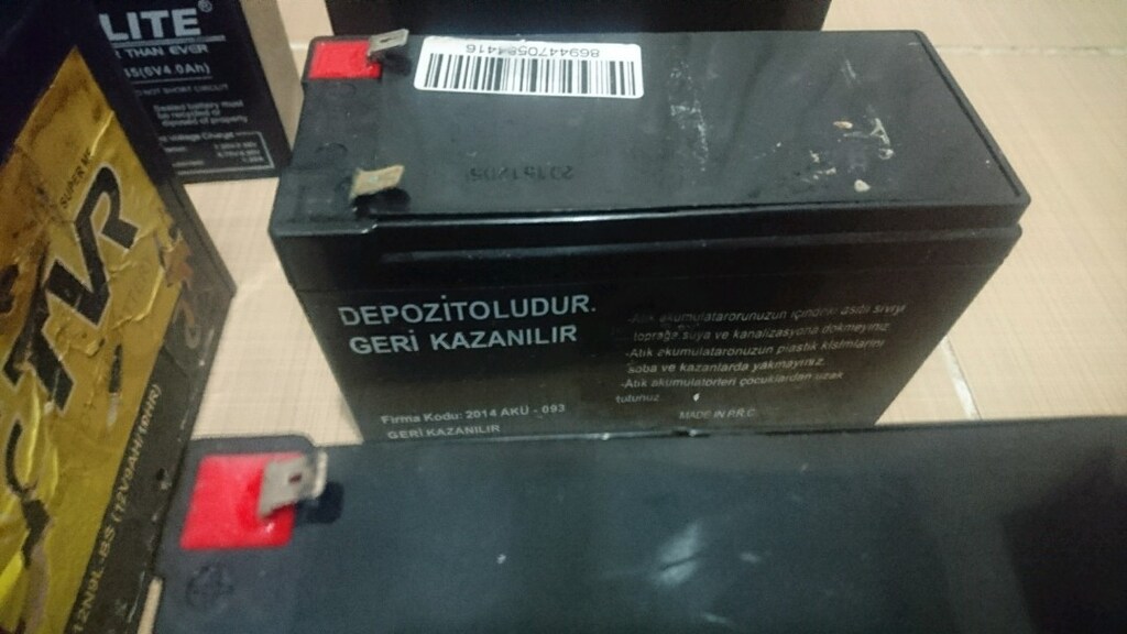 Akü 5 adet - 5