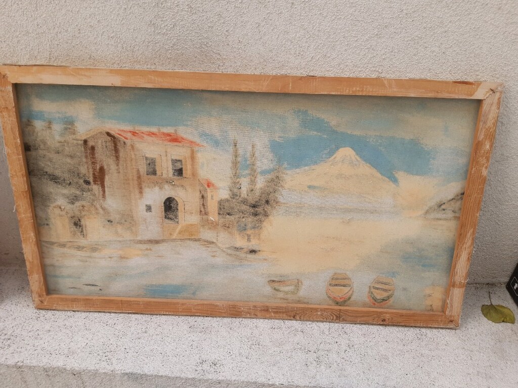 yağlı boya tablo imzalı - 3