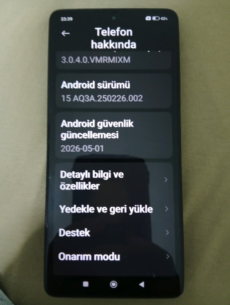 Android telefon - 4
