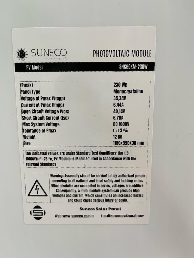 230 watt half- cut monokristal solar güneş paneli 12 volt - 5