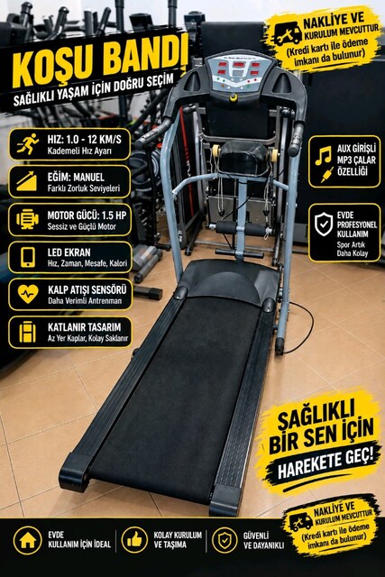 masaj kemerli koşu bandı