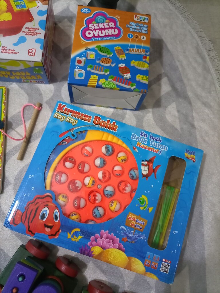 3 Eğitici Oyuncaklar 11 Parça Takas olur - 5