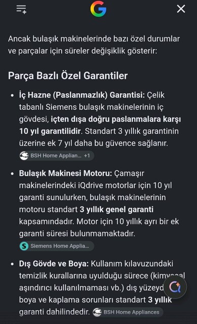 Siemens Bulaşık Makinesi